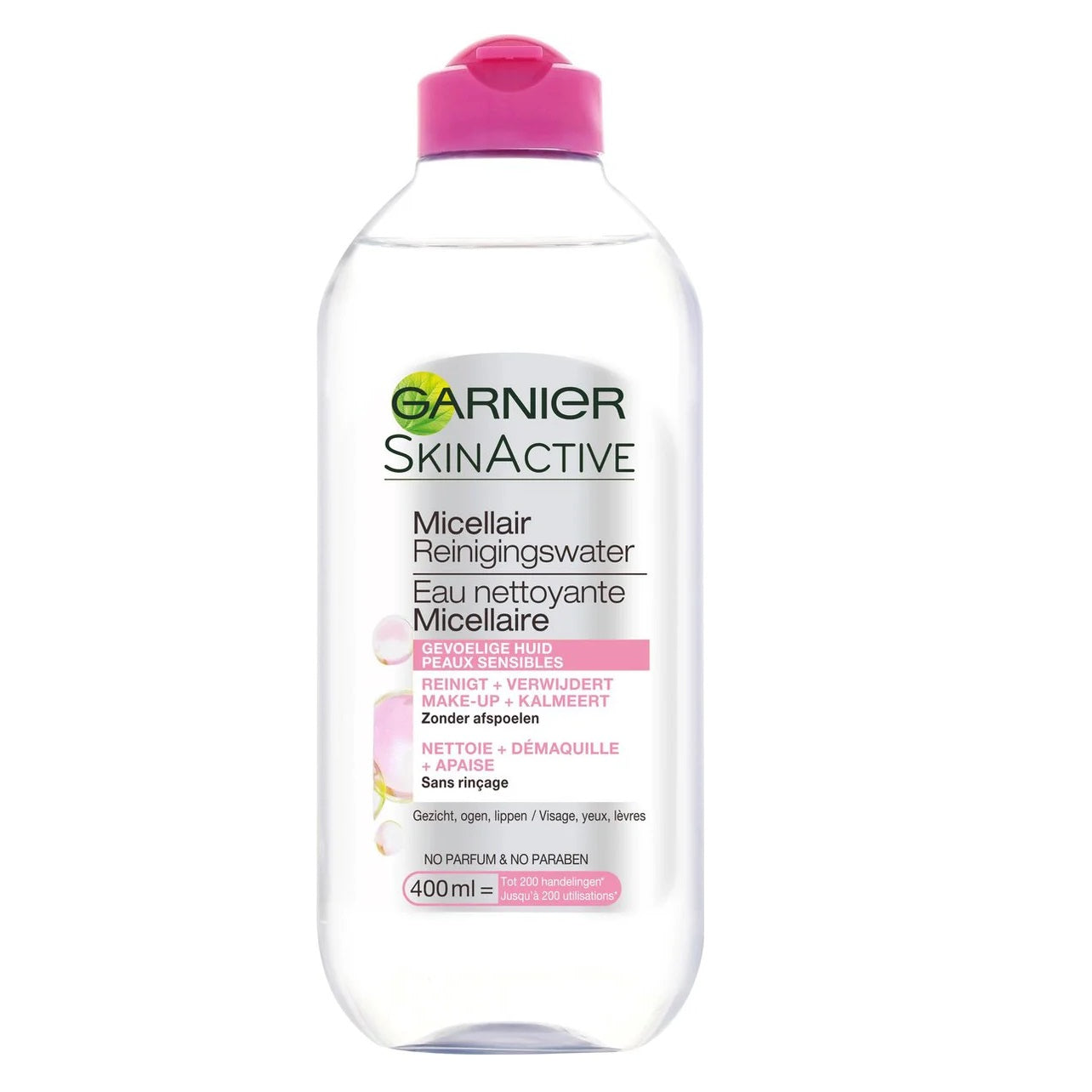 Garnier Eau Micellaire Tout-en-1 400ml, Démaquillant Tous Types de Peaux