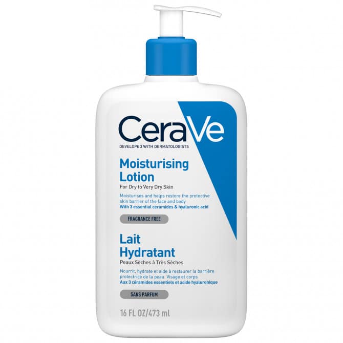CeraVe Lait Hydratant 473 ml, Peaux Sèches & Sensibles