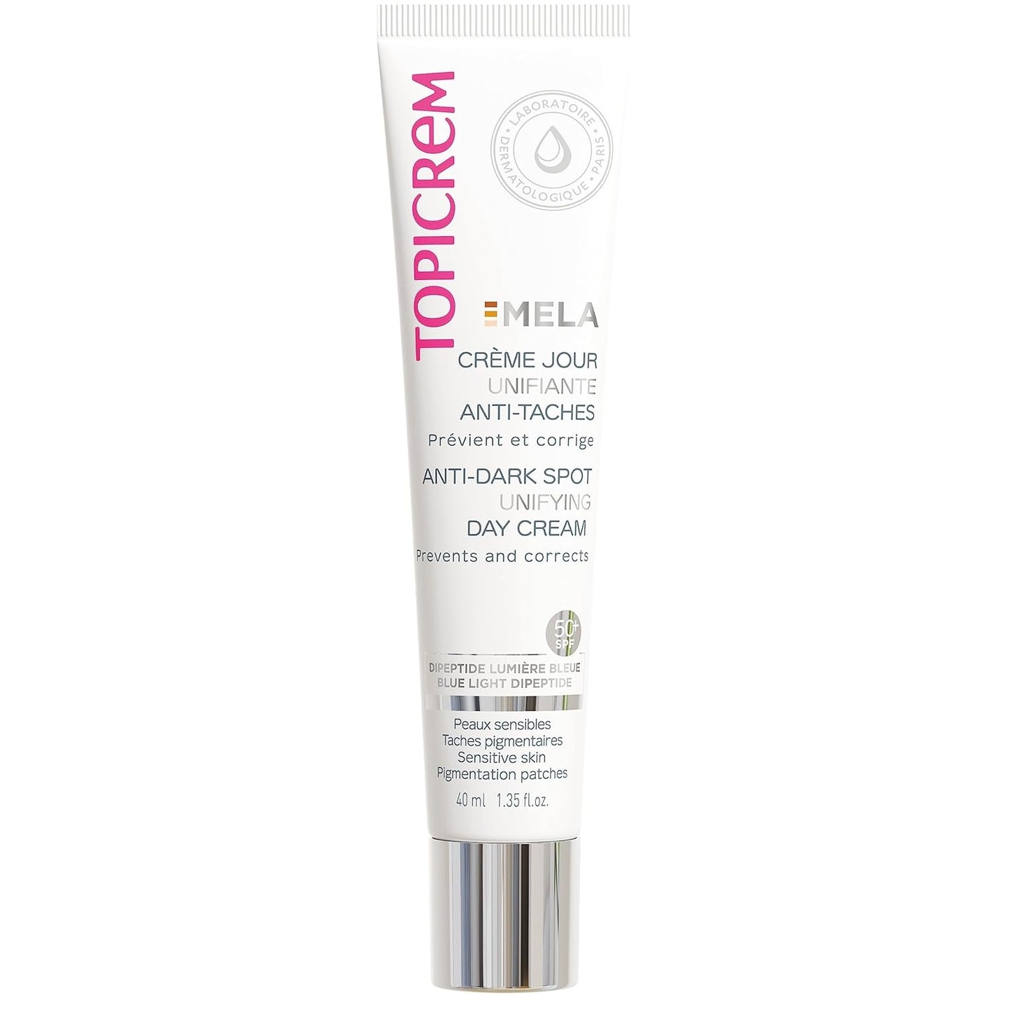 Topicrem Mela Crème Correctrice Jour SPF50 40 ml