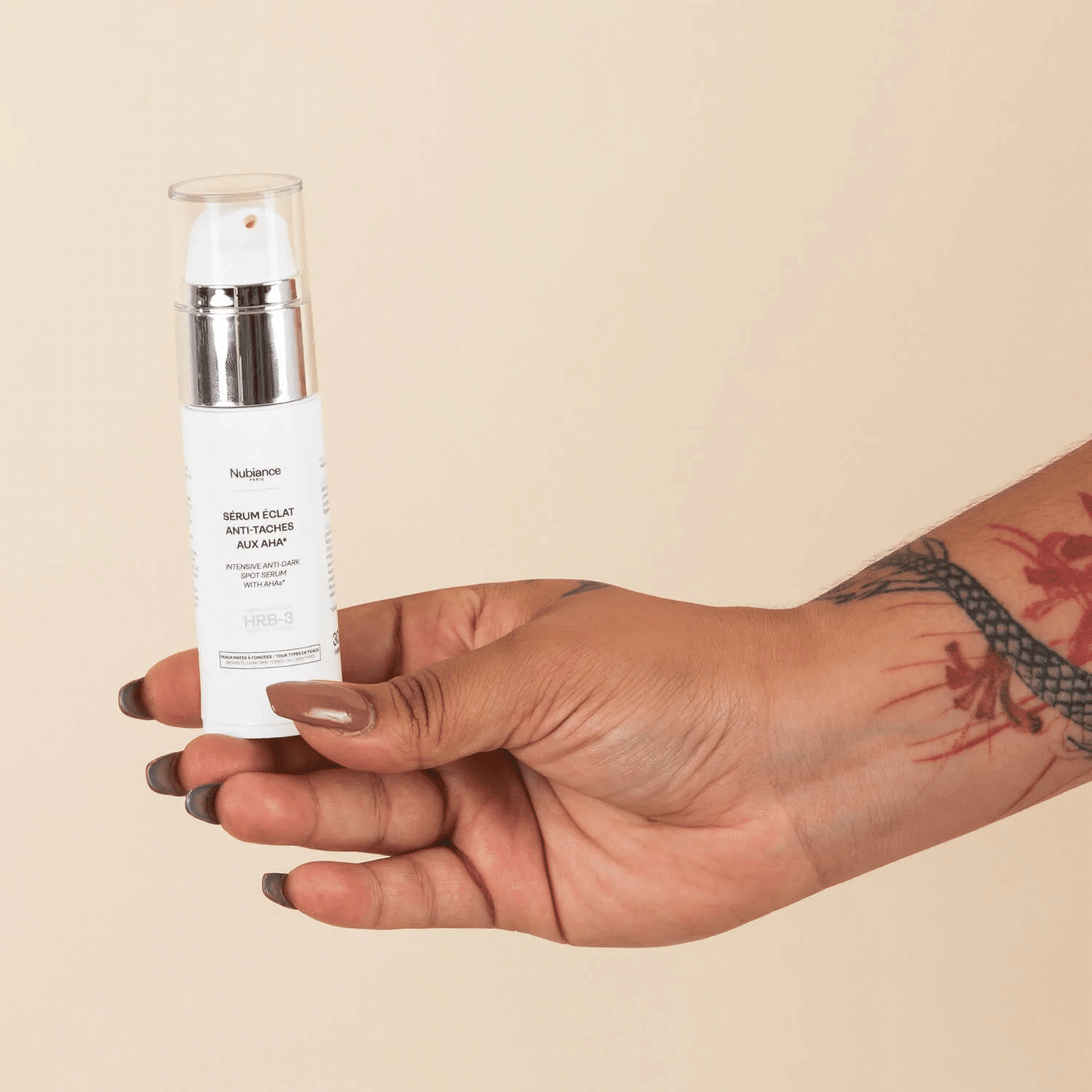Nubiance Sérum Éclat Anti-Taches HRB-3 AHA 30ml – Préparateur & Unifiant