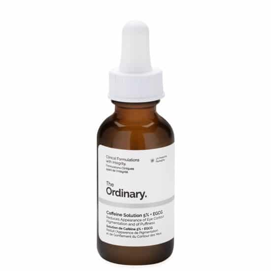 The Ordinary Caféine 5% + EGCG 30ml – Contour des Yeux Anti-Cernes & Poches
