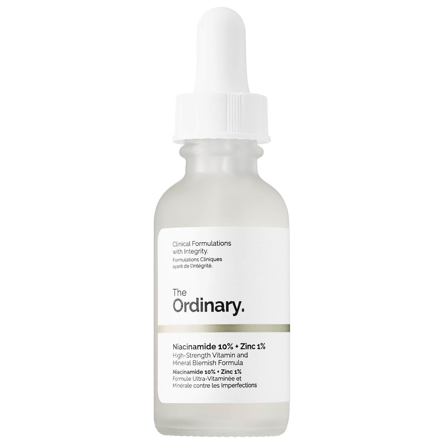 The Ordinary Niacinamide 10% + Zinc 1% 60ml – Anti-Imperfections & Sébum