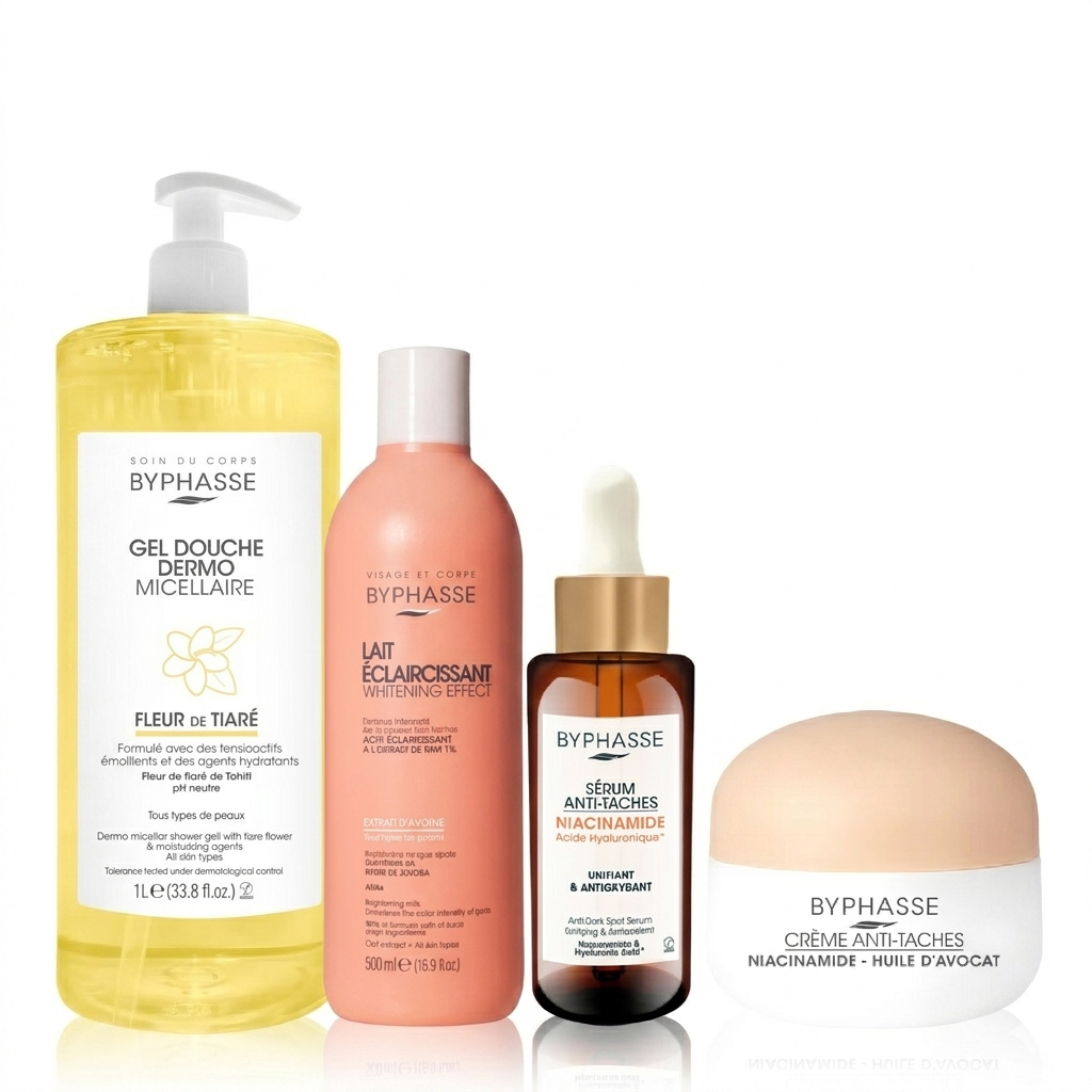 Byphasse Box Anti-Taches Visage & Corps, Routine Unifiante Complète