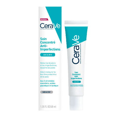 CeraVe Soin Anti-Imperfections 40ml - AHA, BHA & Céramides