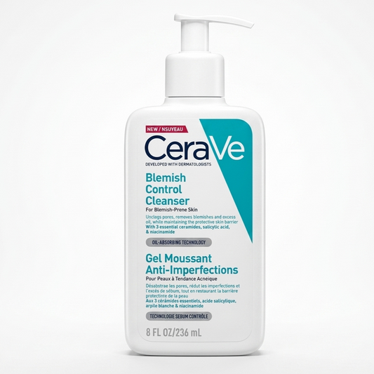 CeraVe Gel Moussant Anti Imperfections 236ml - Peaux Acnéiques & Pores