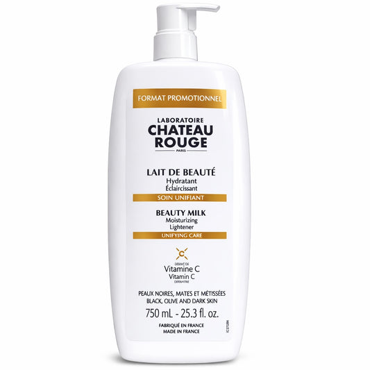 Château Rouge Lait Éclaircissant Vitamine C 750ml – Visage & Corps
