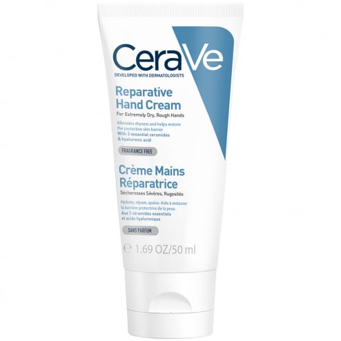 CeraVe Crème Mains Réparatrice 50ml - Sécheresse Sévère & Rugosités