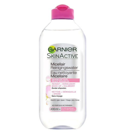 Garnier Eau Micellaire Tout-en-1 400ml, Démaquillant Tous Types de Peaux
