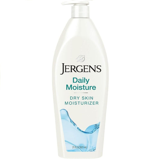 Jergens Daily Moisture Lait Corporel 621ml – Hydratation Intense & Peau Lisse