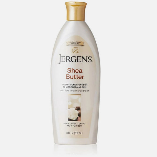 Jergens Shea Butter Lait Corporel 236ml – Hydratation Intense Peaux Sèches