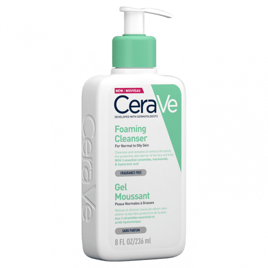 CeraVe Gel Moussant  236 ml - Peaux Grasses & Excès de Sébum