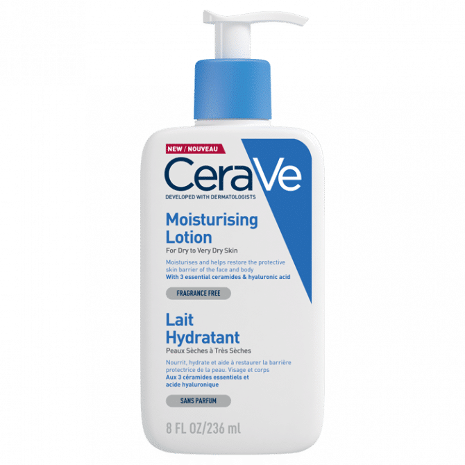 CeraVe Lait Hydratant 236 ml, Peaux Sèches & Sensibles