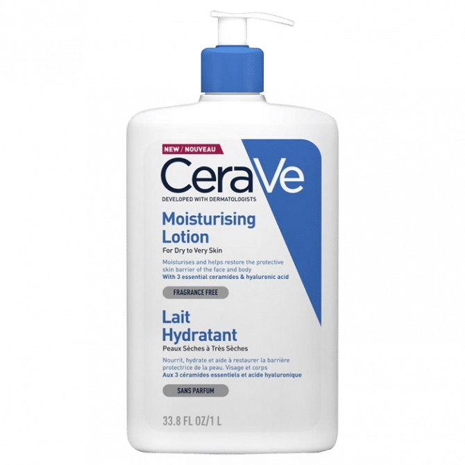 CeraVe Lait Hydratant 1L, Peaux Sèches & Sensibles