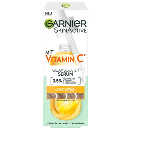 Garnier SkinActive Sérum Vitamine C 30ml, Anti Taches & Points Noirs