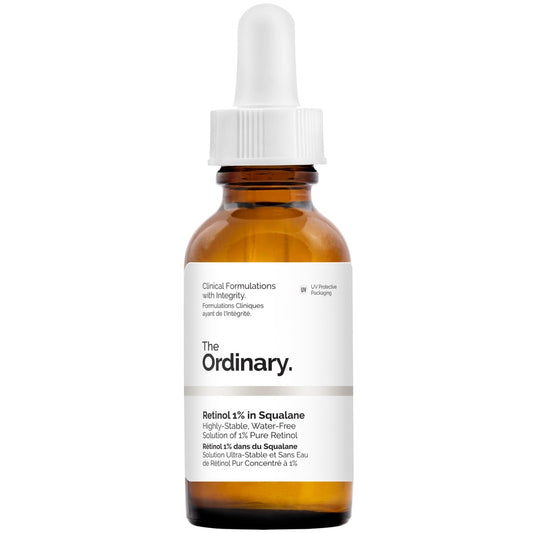 The Ordinary Rétinol 1% dans Squalane 30ml – Sérum Anti-Rides, Peau Lisse & Renouvelée