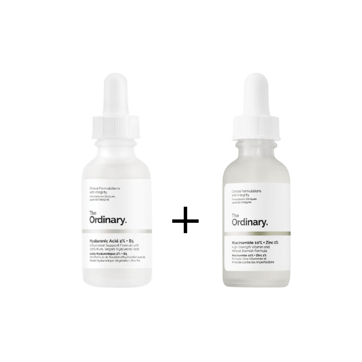 The Ordinary Pack Niacinamide + Acide Hyaluronique – Hydratation & Anti Imperfections